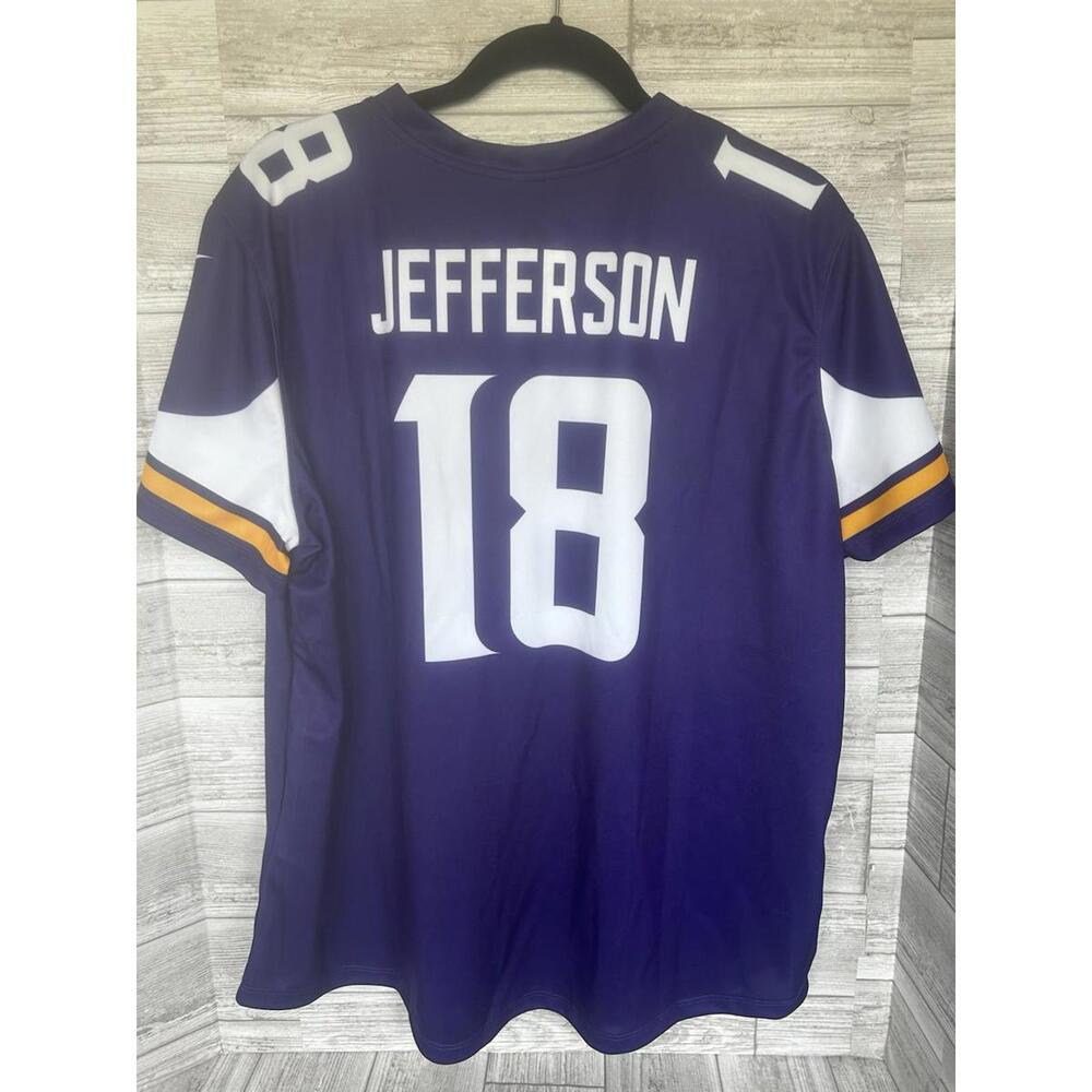 J Jefferson -Vikings- Nike Women's XXL Alternate Legend Player Performance Top